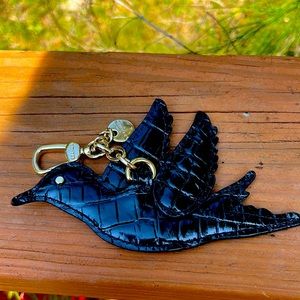 Brahmin black nightingale fob